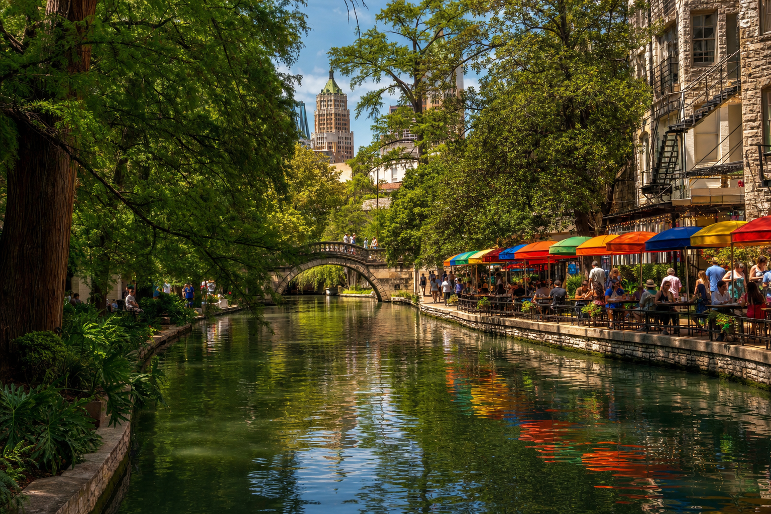 The San Antonio River Walk